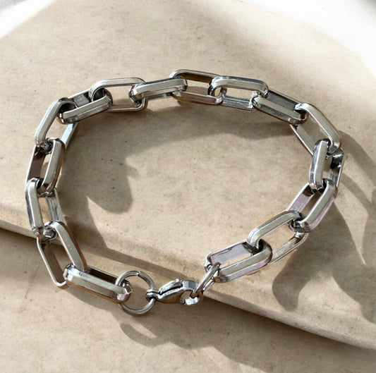 Mason Jake Stainless Steel Thick Chain Bracelet